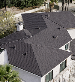 Roof after replacement